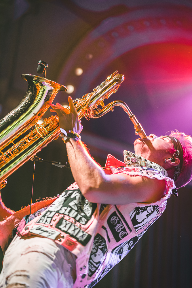 Too Many Zooz, Crystal Ballroom, photo by Andrew Wallner