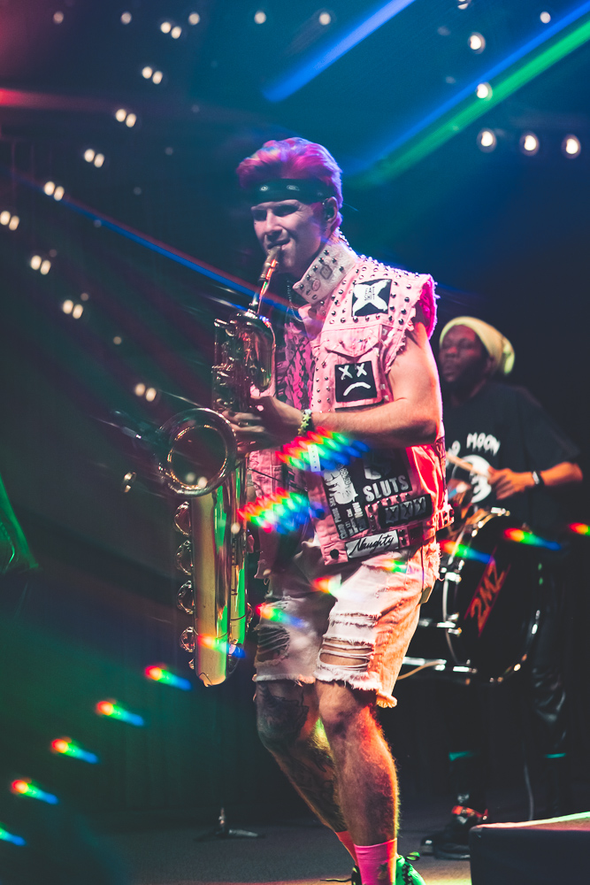 Too Many Zooz, Crystal Ballroom, photo by Andrew Wallner