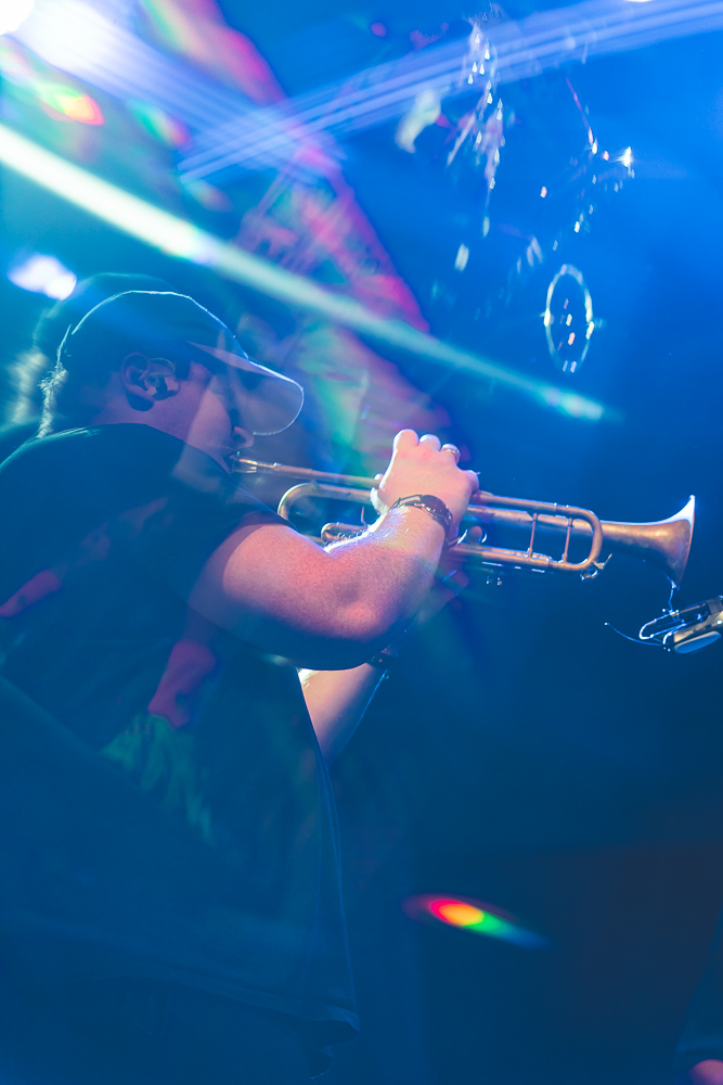 Too Many Zooz, Crystal Ballroom, photo by Andrew Wallner