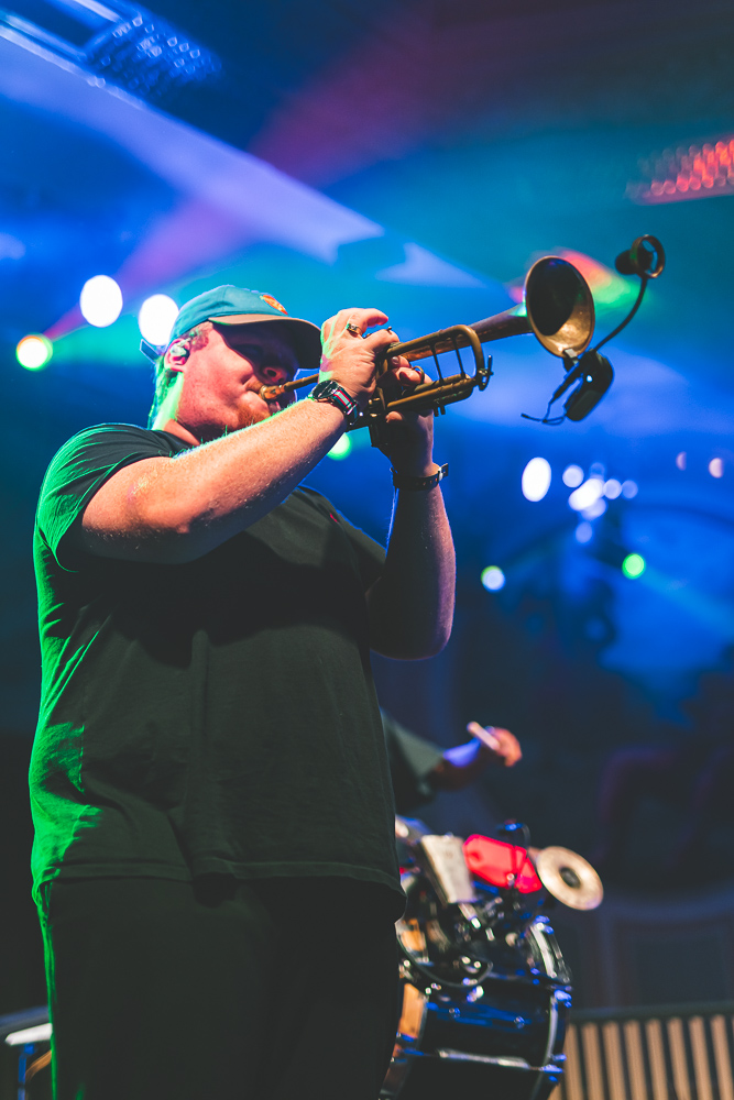 Too Many Zooz, Crystal Ballroom, photo by Andrew Wallner