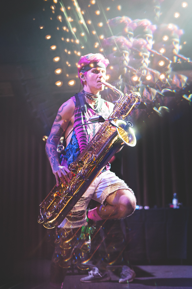Too Many Zooz, Crystal Ballroom, photo by Andrew Wallner
