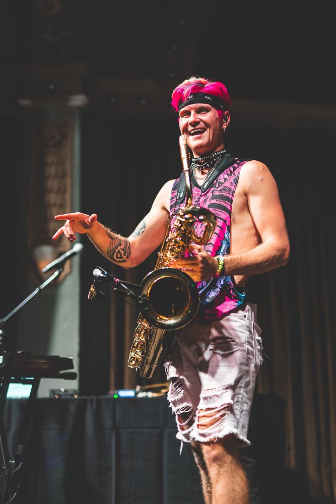 Too Many Zooz, Crystal Ballroom, photo by Andrew Wallner