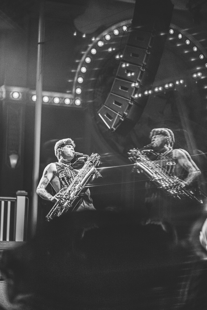 Too Many Zooz, Crystal Ballroom, photo by Andrew Wallner