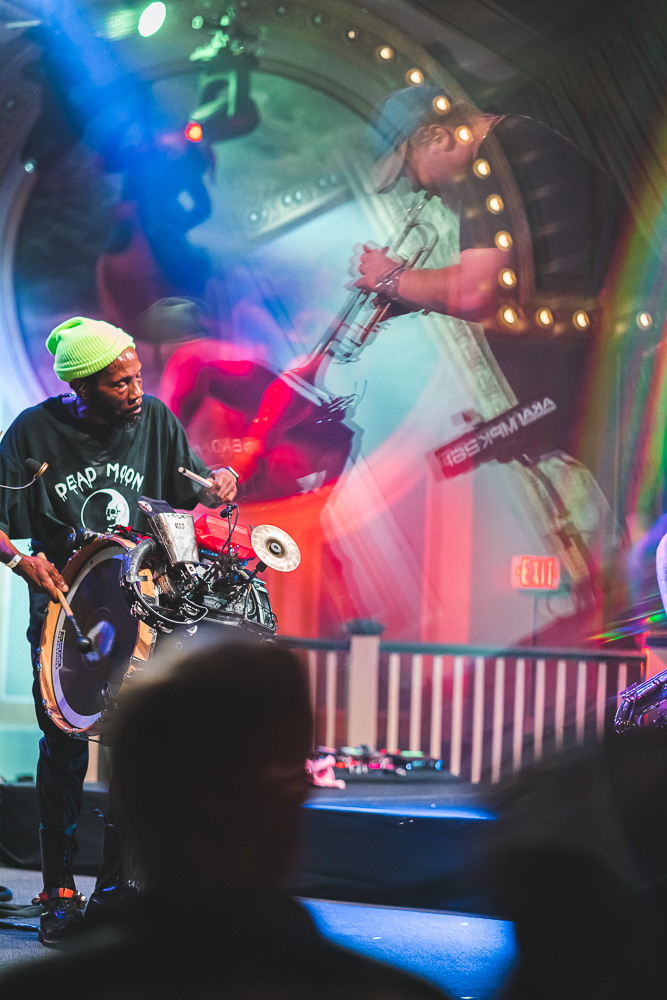 Too Many Zooz, Crystal Ballroom, photo by Andrew Wallner