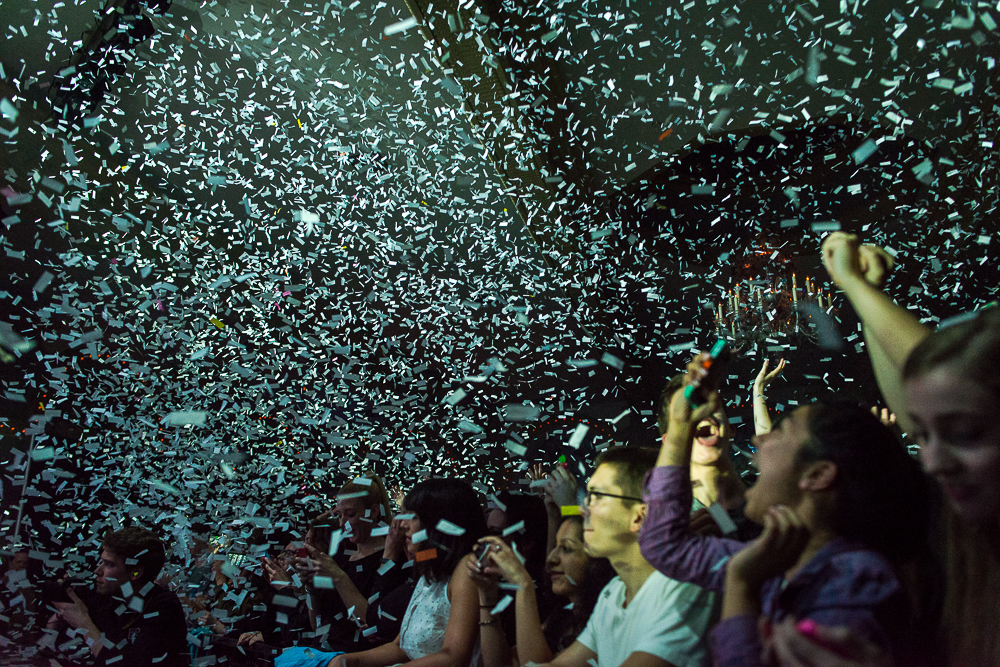 OK Go, Crystal Ballroom, photo by Ronit Fahl