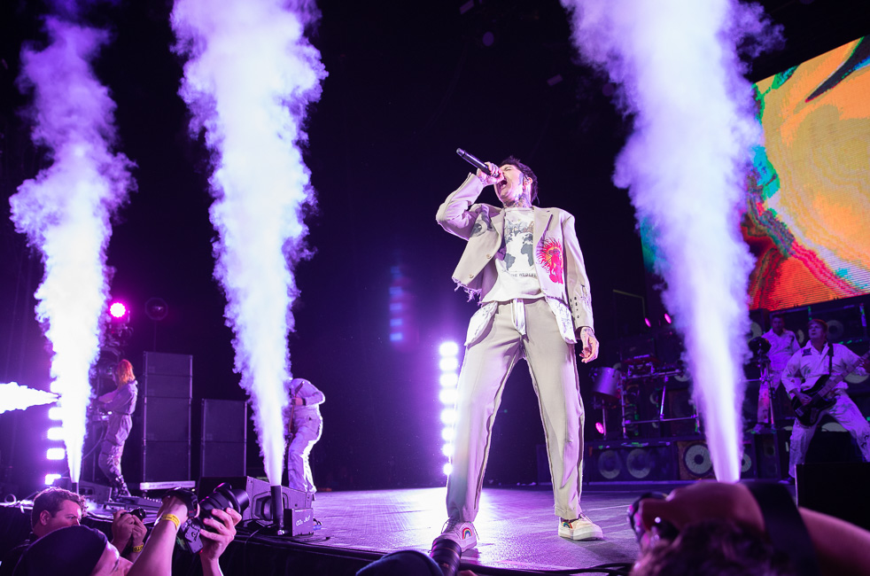 Bring Me The Horizon, Moda Center, photo by Sal Barragan