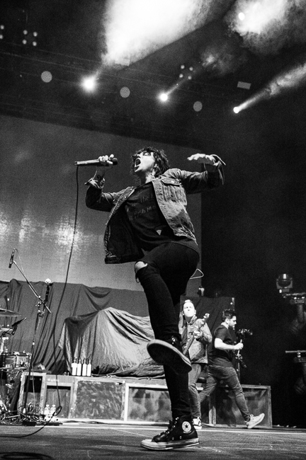 Sleeping With Sirens, Moda Center, photo by Sal Barragan