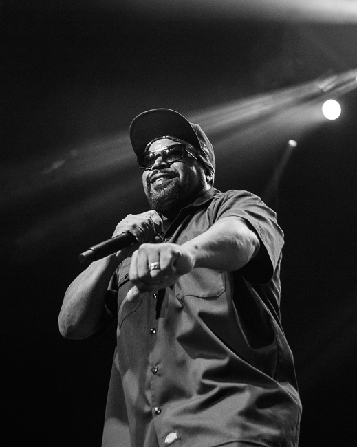 Ice Cube, Moda Center, photo by Sal Barragan