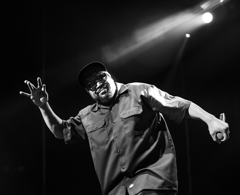 Ice Cube, Moda Center, photo by Sal Barragan