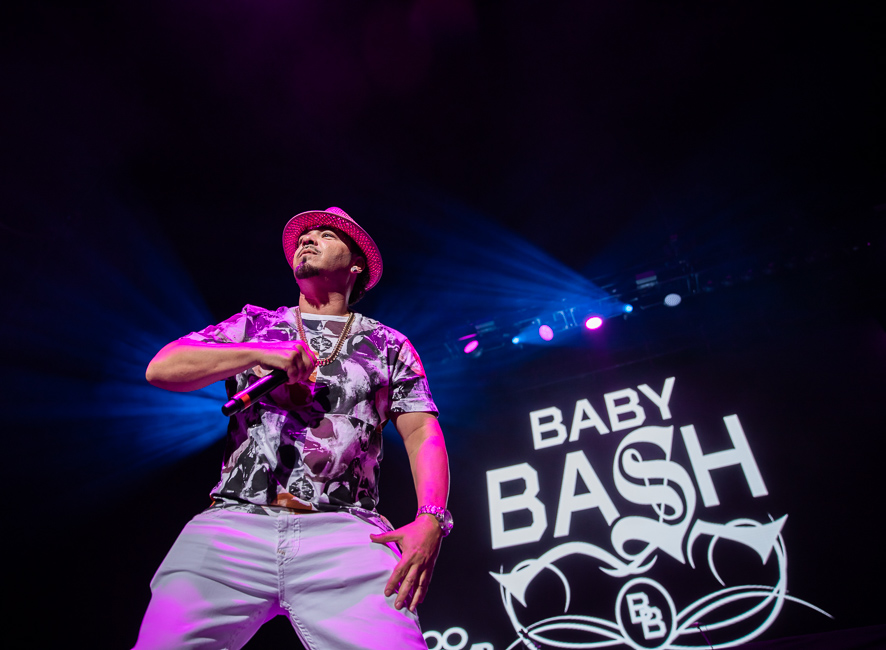 Baby Bash, Moda Center, photo by Sal Barragan