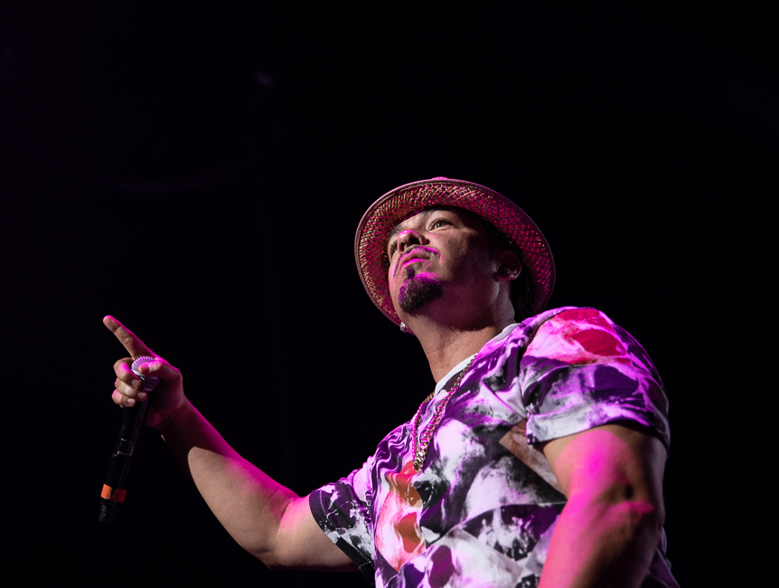 Baby Bash, Moda Center, photo by Sal Barragan