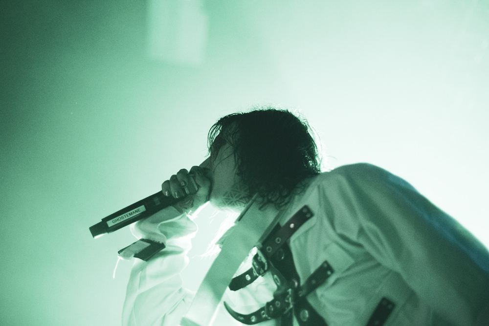 Ghostemane, Roseland Theater, photo by Natalie Waitt-Gibson