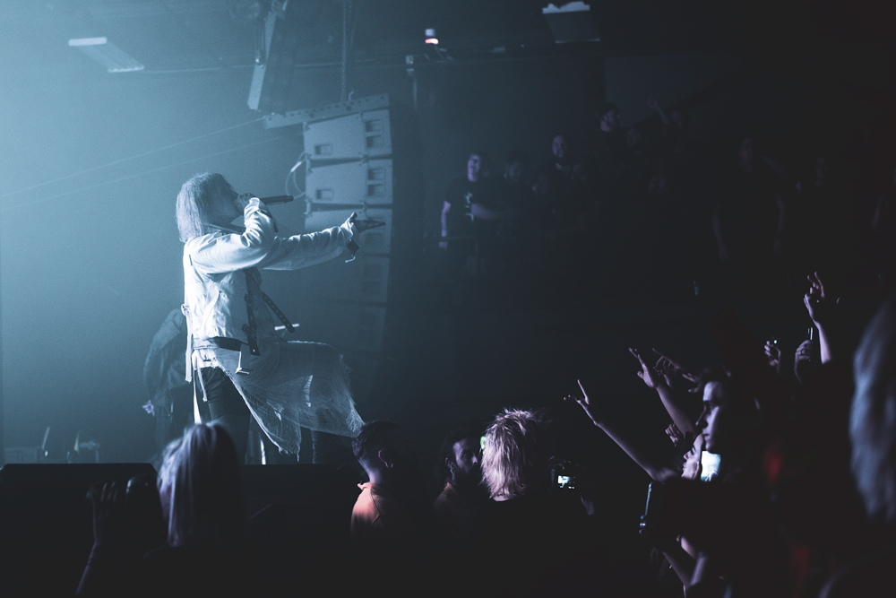 Ghostemane, Roseland Theater, photo by Natalie Waitt-Gibson