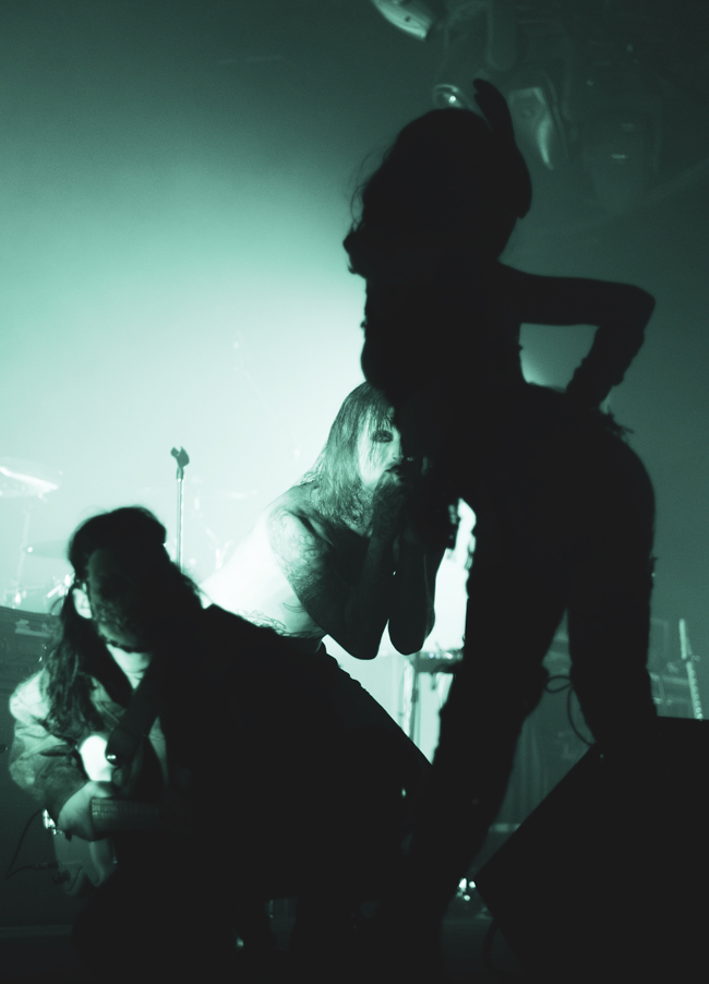 Ghostemane, Roseland Theater, photo by Natalie Waitt-Gibson