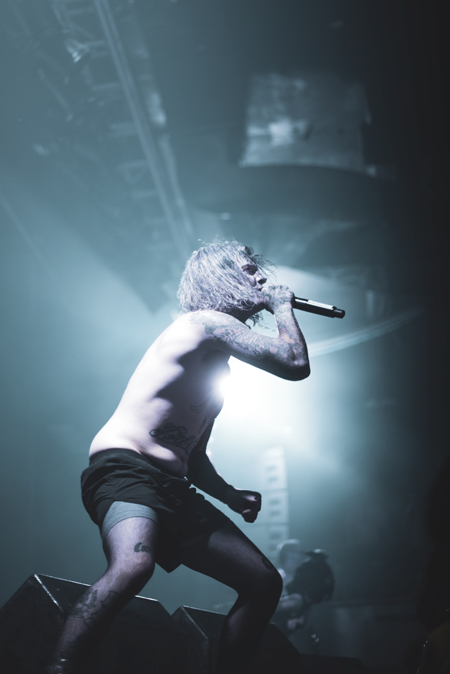 Ghostemane, Roseland Theater, photo by Natalie Waitt-Gibson