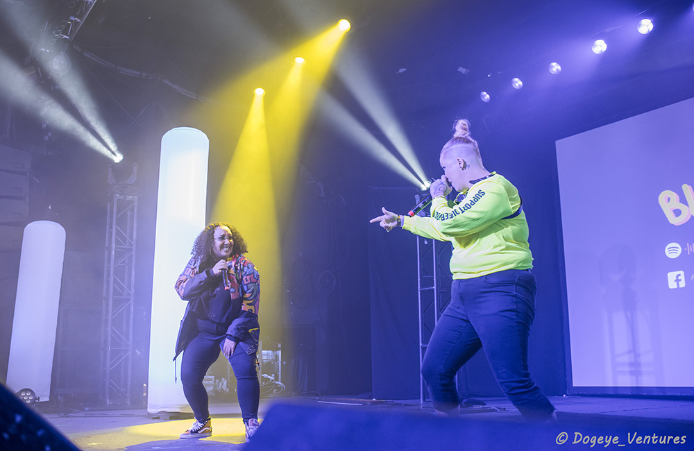 Blimes and Gab, Roseland Theater, photo by Ashley Strom