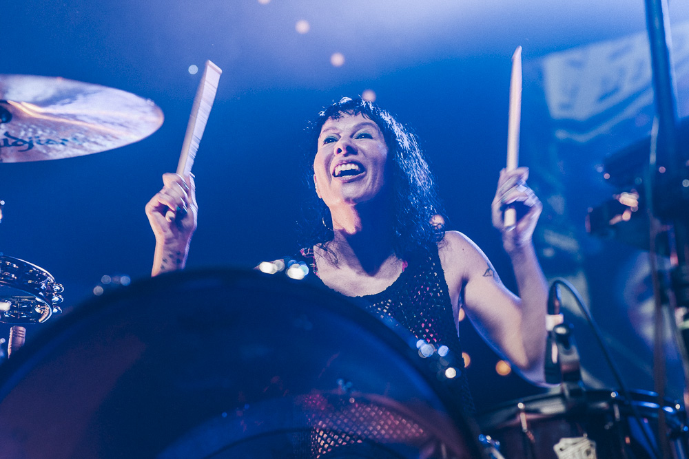 Matt and Kim, Crystal Ballroom, photo by Blake Sourisseau