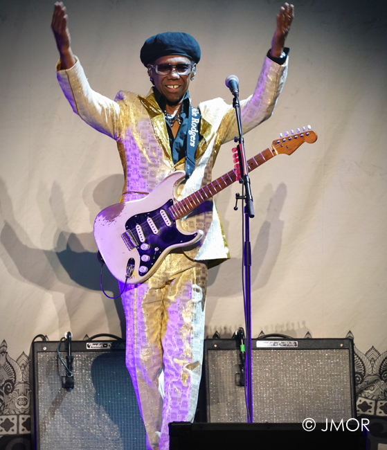 Nile Rodgers & CHIC, Moda Center, photo by Jessica Rentola Ramberg