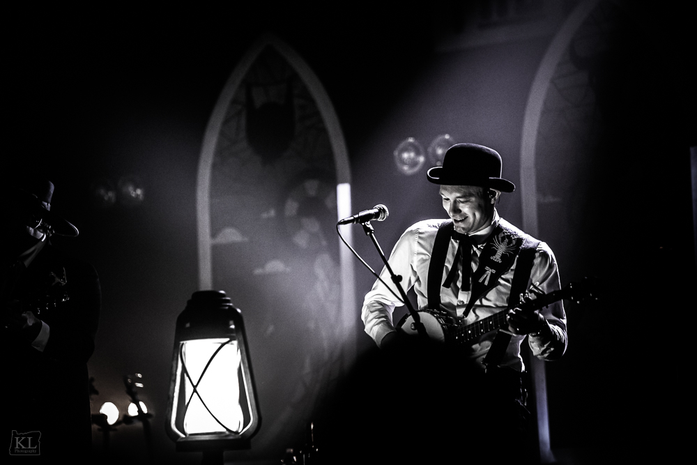 The Dead South, Roseland Theater, photo by Kris Luke