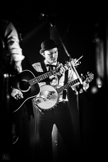 The Dead South, Roseland Theater, photo by Kris Luke