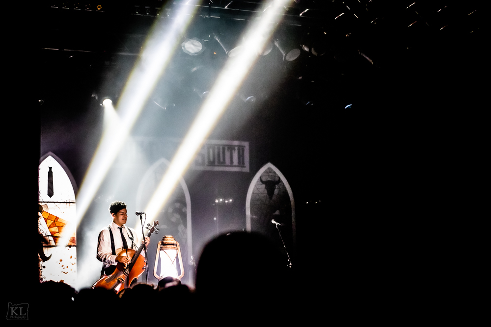 The Dead South, Roseland Theater, photo by Kris Luke