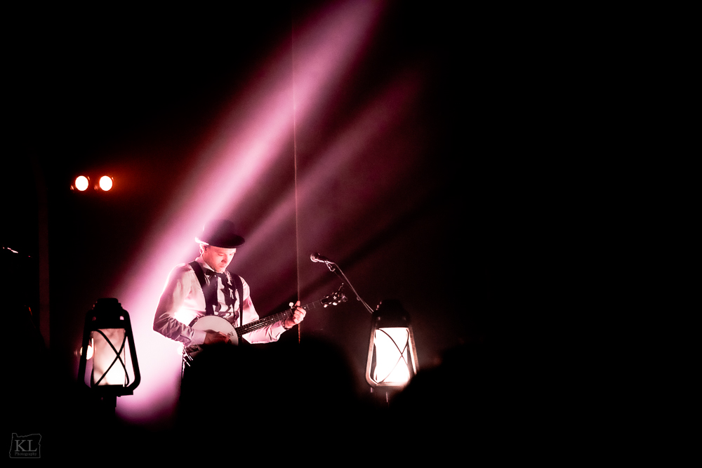 The Dead South, Roseland Theater, photo by Kris Luke