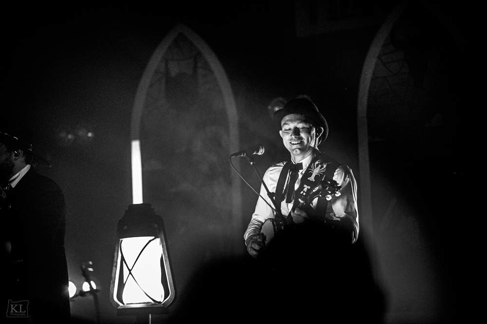 The Dead South, Roseland Theater, photo by Kris Luke