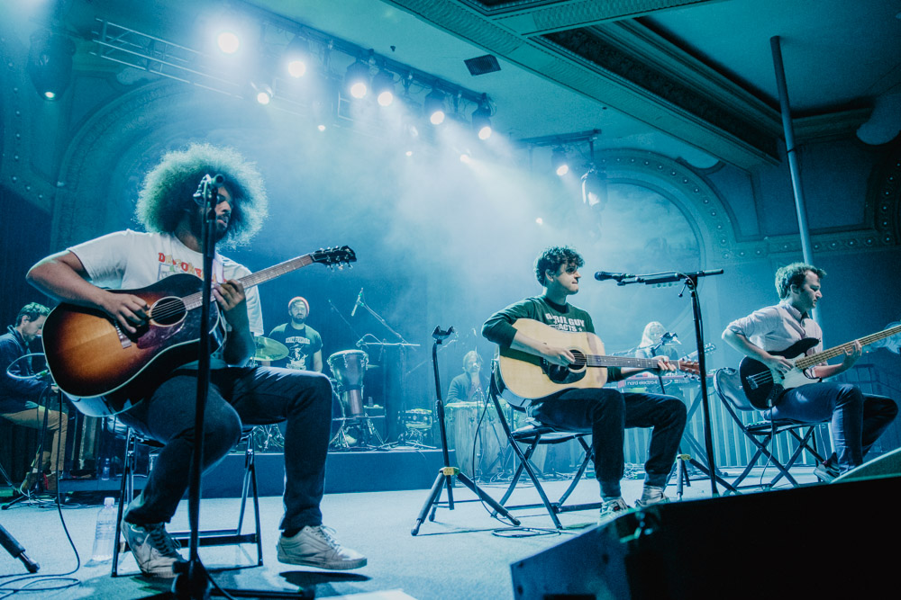 Vampire Weekend, Crystal Ballroom, 94.7 FM, photo by Sydnie Kobza