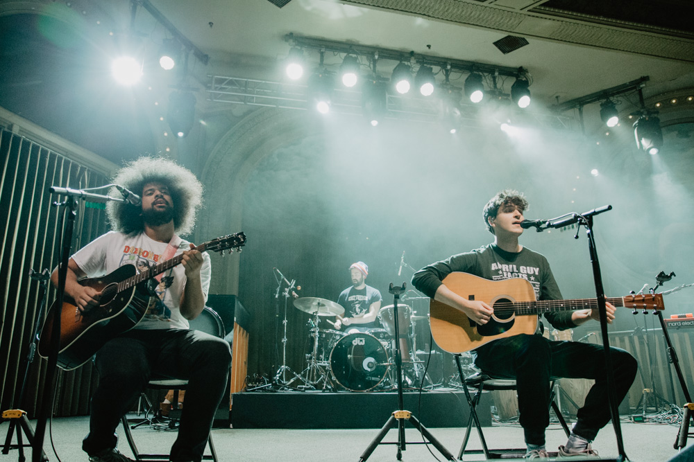 Vampire Weekend, Crystal Ballroom, 94.7 FM, photo by Sydnie Kobza