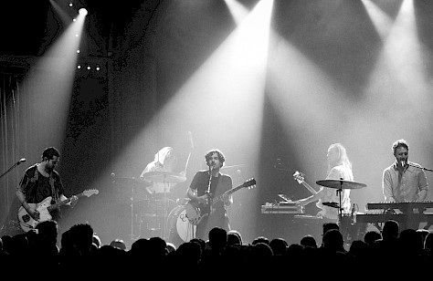 Local Natives, Crystal Ballroom, 94.7 FM, photo by Joe Duquette