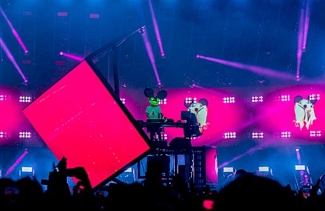 Deadmau5, WaMu Theater, photo by Katie Roggemann