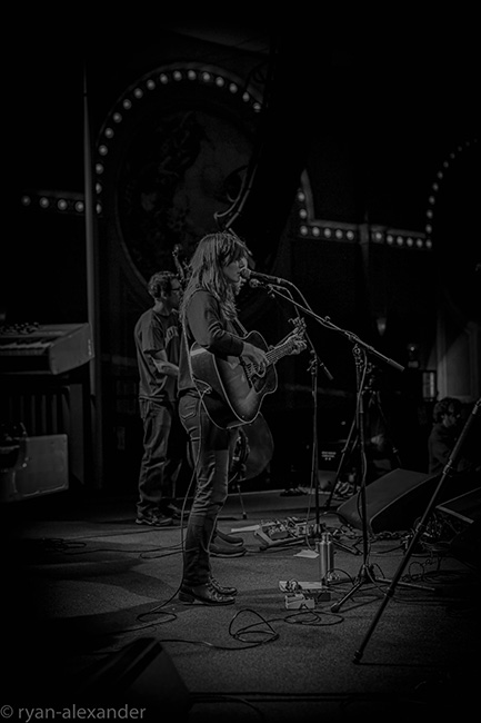 Anna Tivel, Crystal Ballroom, Portland's Folk Festival, Fluff & Gravy Records, photo by Ryan Alexander