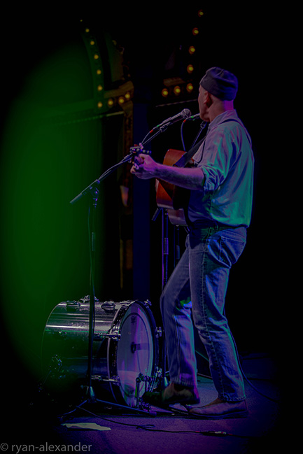 Nick Delffs, Crystal Ballroom, Portland's Folk Festival, photo by Ryan Alexander