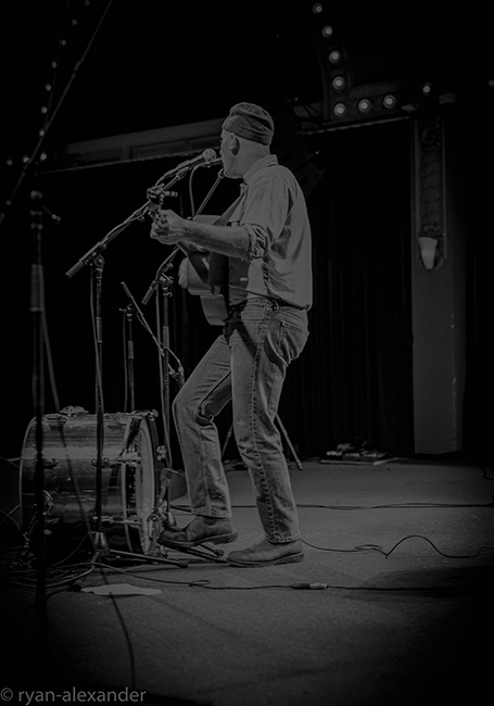 Nick Delffs, Crystal Ballroom, Portland's Folk Festival, photo by Ryan Alexander