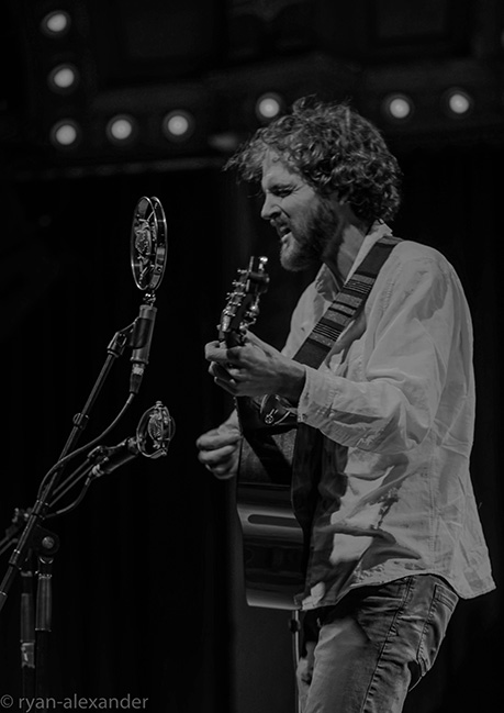 Ben Larsen, Crystal Ballroom, Portland's Folk Festival, photo by Ryan Alexander