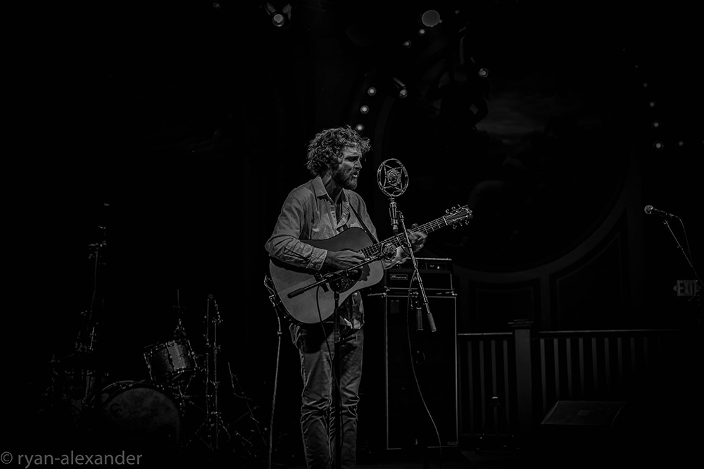 Ben Larsen, Crystal Ballroom, Portland's Folk Festival, photo by Ryan Alexander