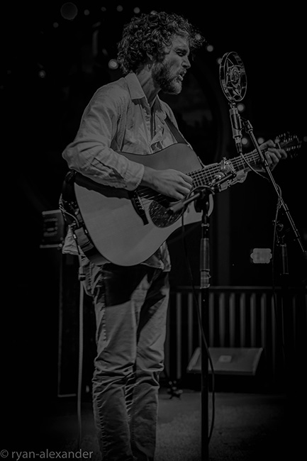 Ben Larsen, Crystal Ballroom, Portland's Folk Festival, photo by Ryan Alexander