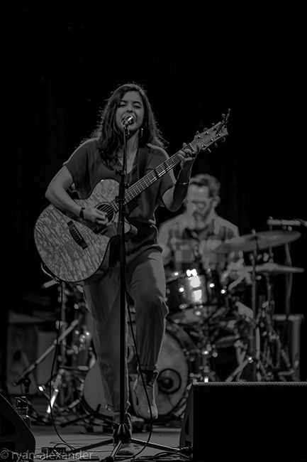 Tara Velarde, Crystal Ballroom, Portland's Folk Festival, photo by Ryan Alexander