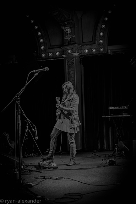 Tara Velarde, Crystal Ballroom, Portland's Folk Festival, photo by Ryan Alexander