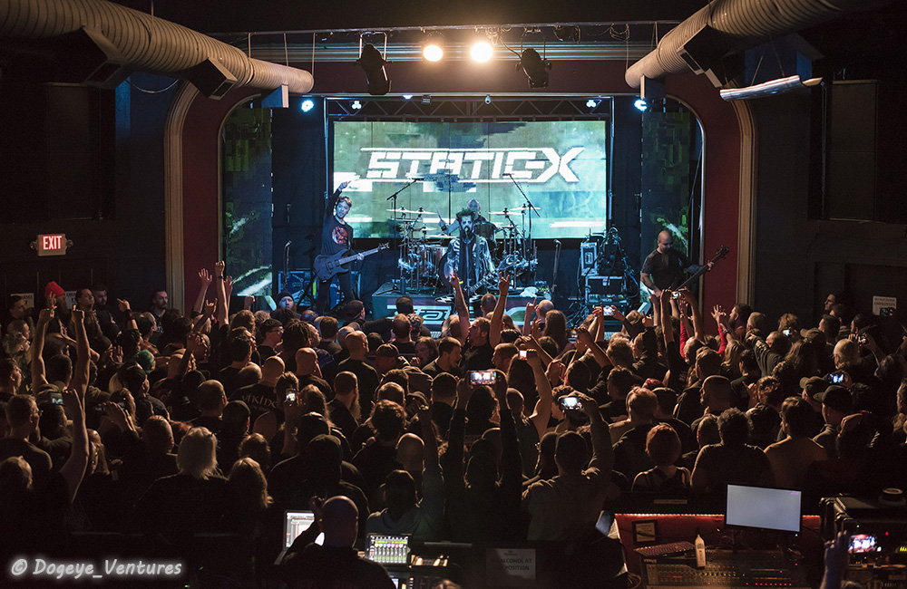 Static-X, Hawthorne Theatre, photo by Ashley Strom