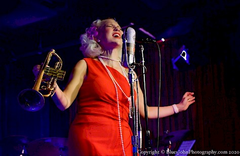 Gunhild Carling, Jack London Revue, PDX Jazz Festival, photo by John Alcala