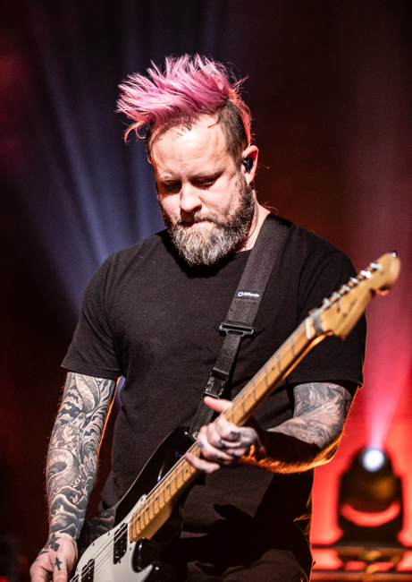 Breaking Benjamin, Moda Center, photo by Sal Barragan