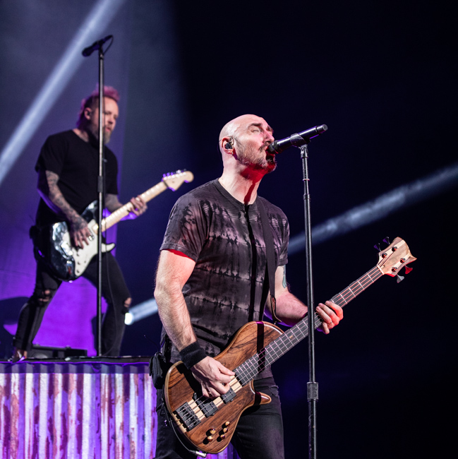 Breaking Benjamin, Moda Center, photo by Sal Barragan