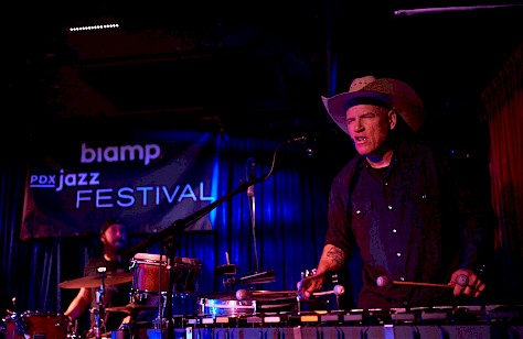 Mike Dillon, Jack London Revue, photo by Tyler Johnston