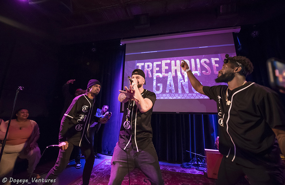Treehouse Gang, Kelly's Olympian, The Thesis, photo by Ashley Strom