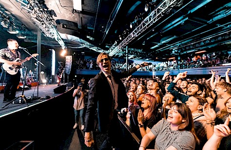 Saint Motel, Roseland Theater, photo by Andrew Wallner