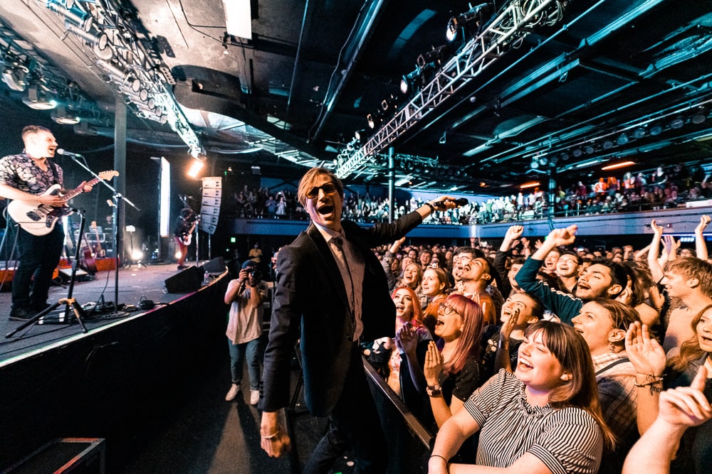 Saint Motel, Roseland Theater, photo by Andrew Wallner