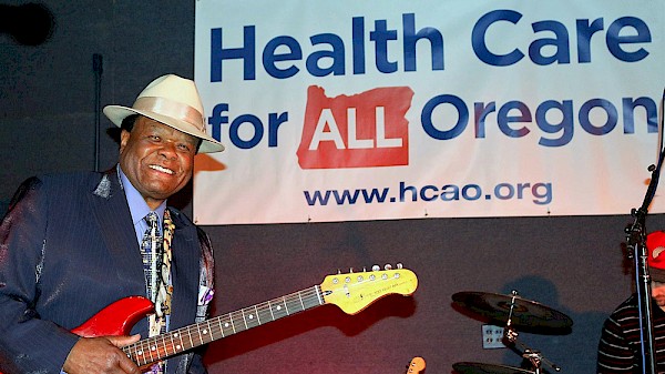 Norman Sylvester is also an outspoken advocate for Health Care for All Oregon, hosting annual benefit concerts including this summer's Soul Queens & Blues Kings at the Aladdin Theater on August 22