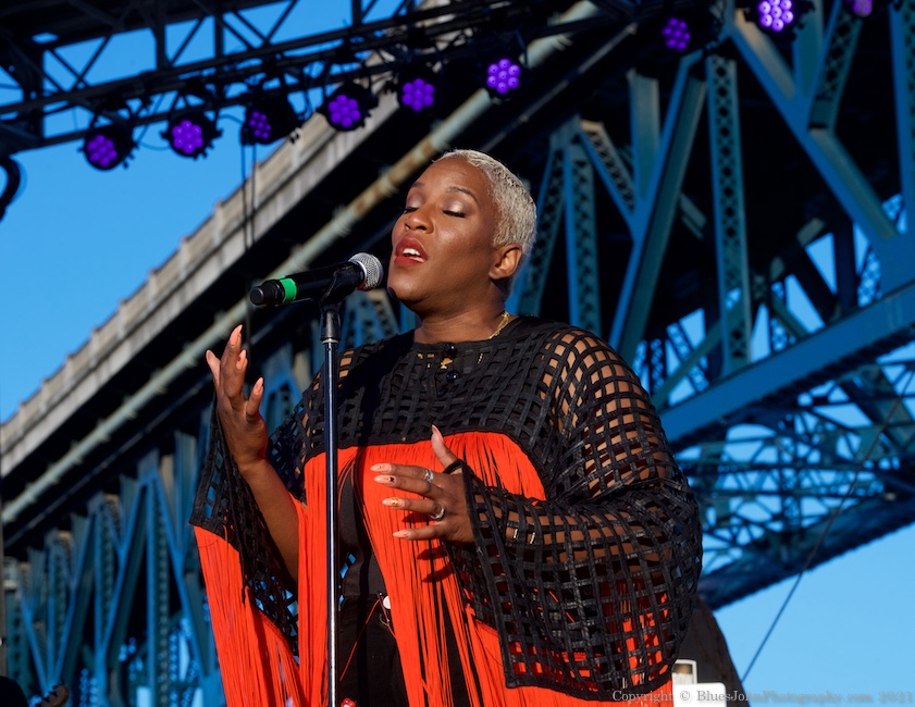 Liv Warfield, The Lot at Zidell Yards, photo by John Alcala