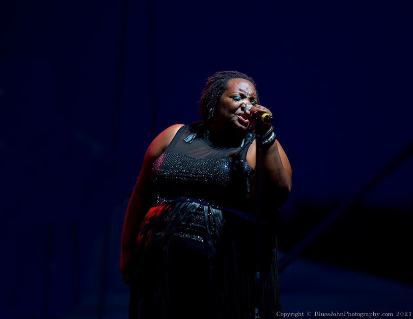 Photos of Liv Warfield at The Lot at Zidell Yards on July 14, 2021 ...